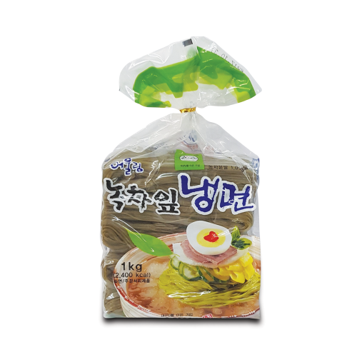 녹차잎 냉면 1kg (5~6인분)
